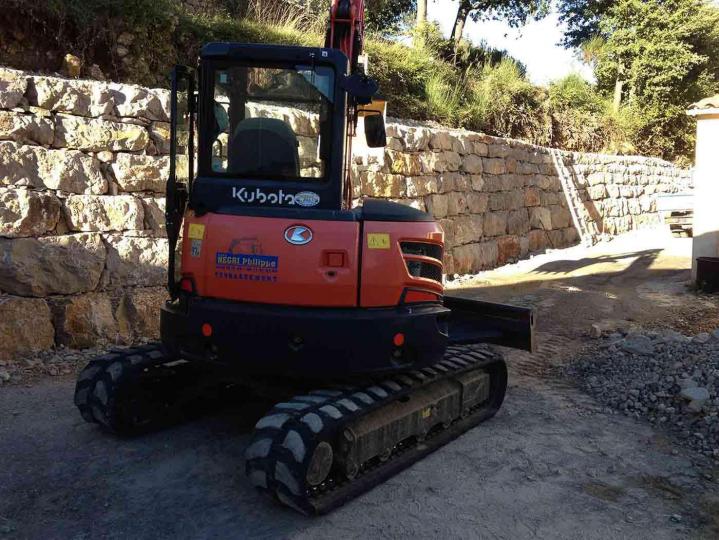 Travaux d'enrochement Draguignan